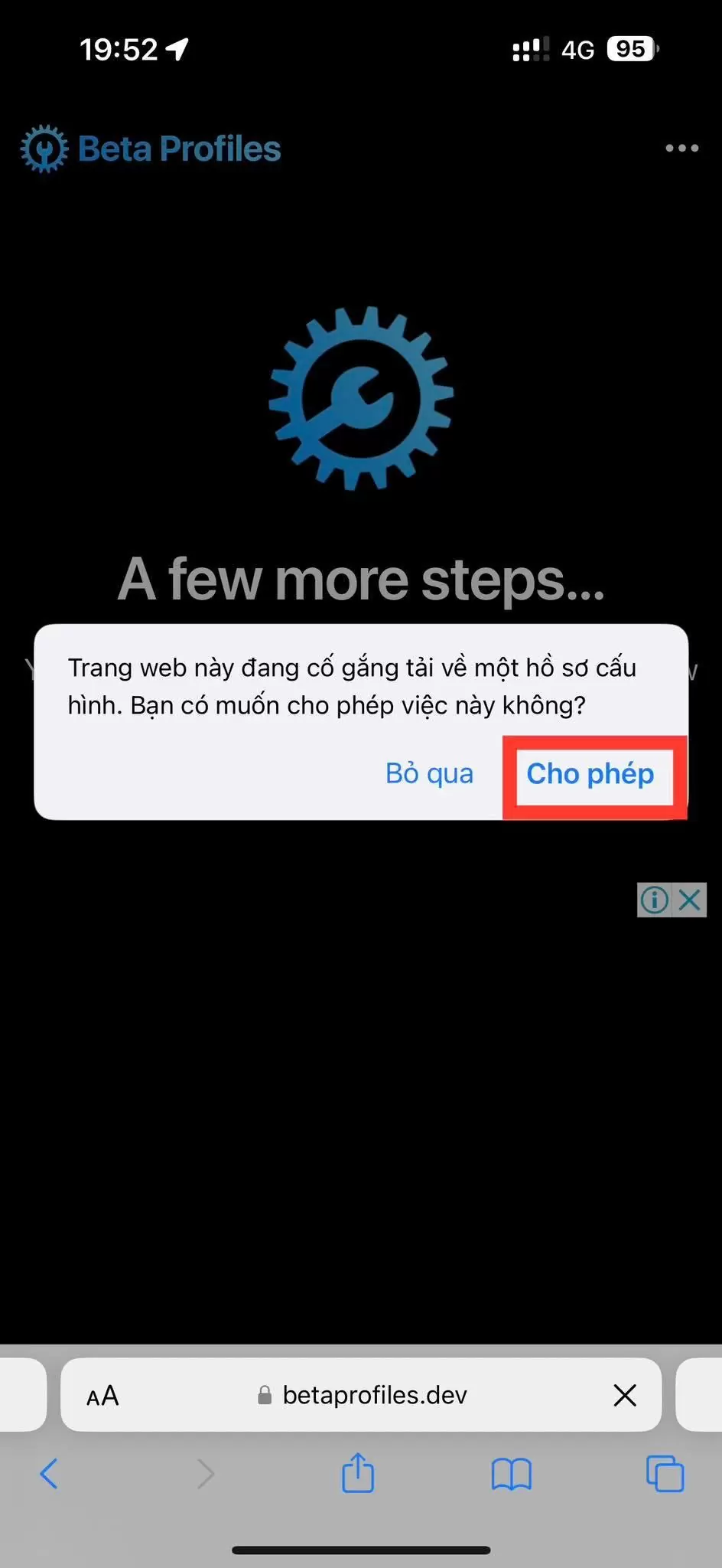 cách cài đặt ios 16 beta profile